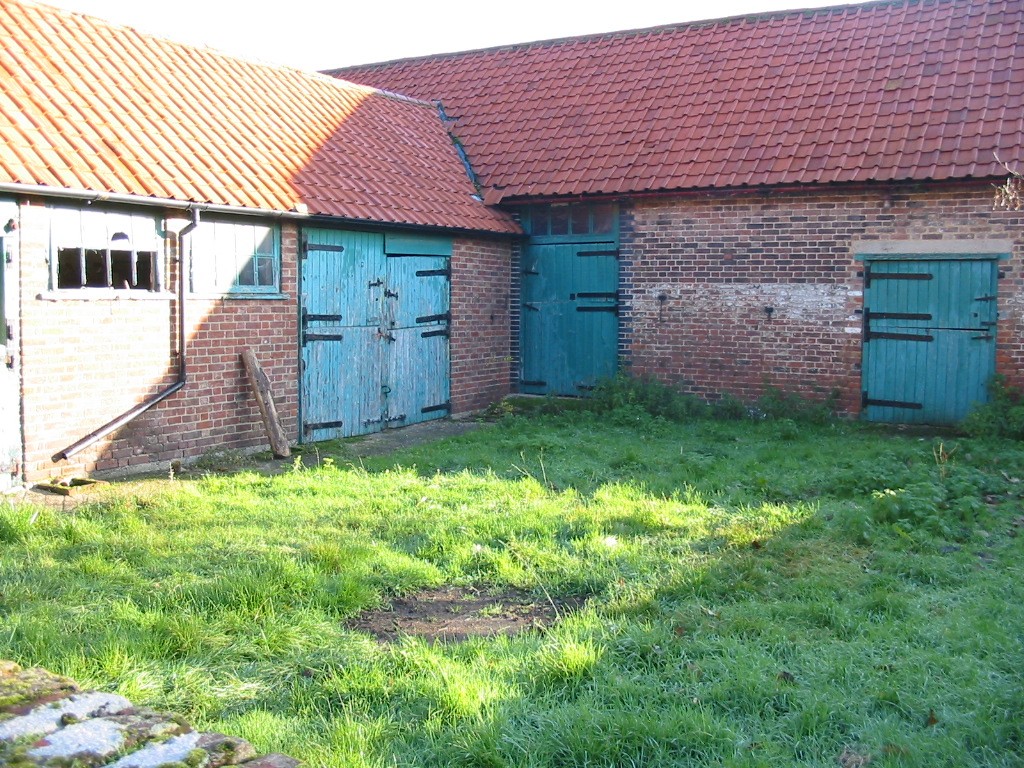 Farm buildings on the estate
